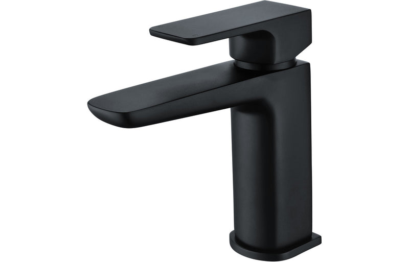 Avon Basin Mixer & Waste - Matt Black 0.5 Bar - KPSB105795