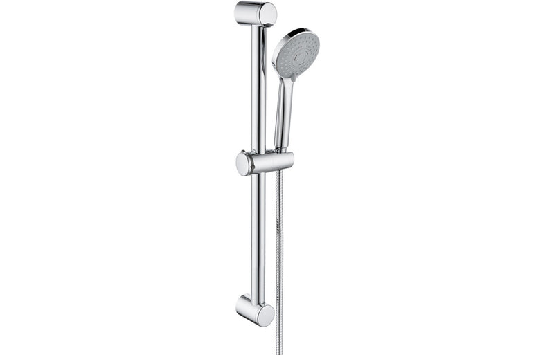 Hydro Round Slider Rail Kit & 3 Mode Handset - KPSB105856