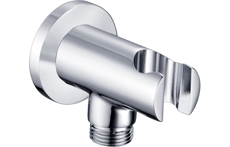 Handset Wall Bracket w/Wall Outlet - Round - KPSB105874