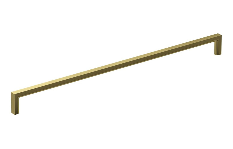 330mm Slim D-Shape Handle - Brushed Brass - KPSB106209