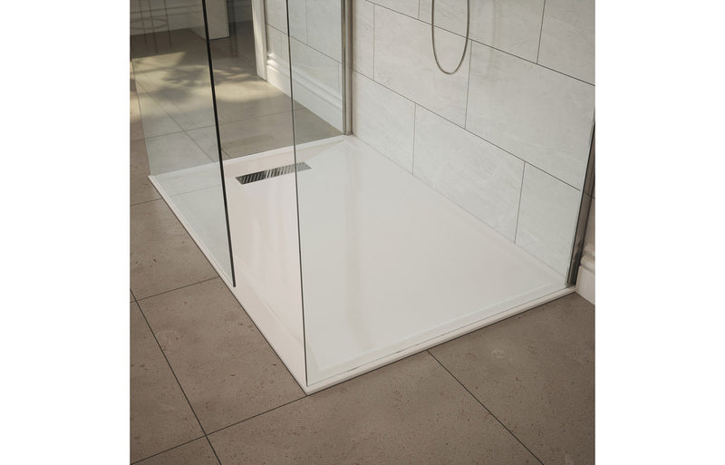 25mm Linear 1500x800mm Slim Rectangular Tray & Waste - KPSB106235