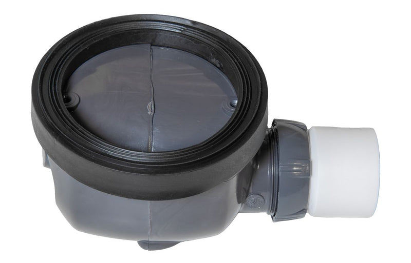 Linear Tray Waste & Cover - Chrome - KPSB106239