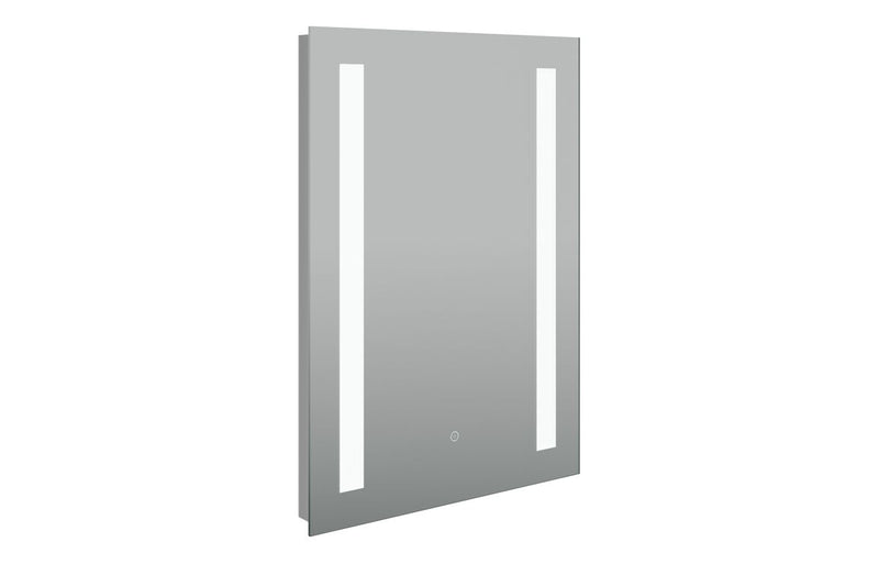 Violet 500x700mm Rectangle Front-Lit LED Mirror - KPSB106273