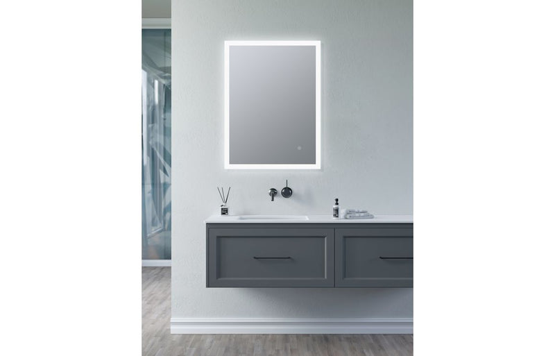 Bella 600x800mm Rectangle Edge-Lit LED Mirror - KPSB106283