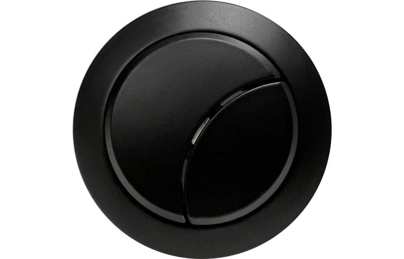 Dual Push Button Cover (Rod) - Matt Black - KPSB106326