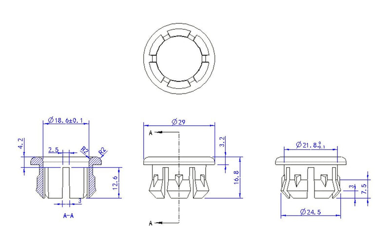 Overflow Ring - White - KPSB106327