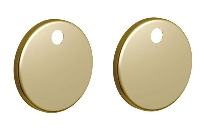 Toilet Seat Cover Caps - Brushed Brass - KPSB106333