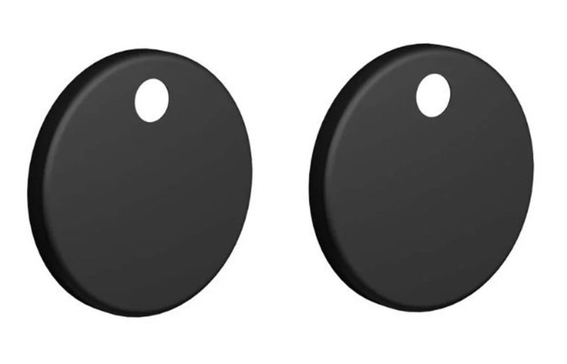 Toilet Seat Cover Caps - Matt Black - KPSB106334