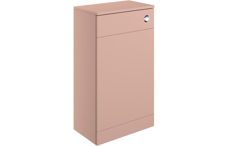 Violet 500mm WC Unit - Matt Antique Rose - KPSB106998