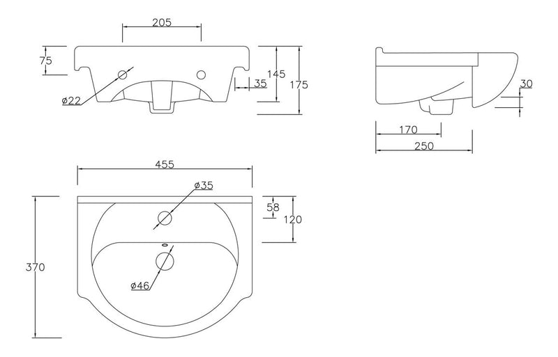 Olive 450mm Vanity & C/C Toilet Pack - KPSB107166