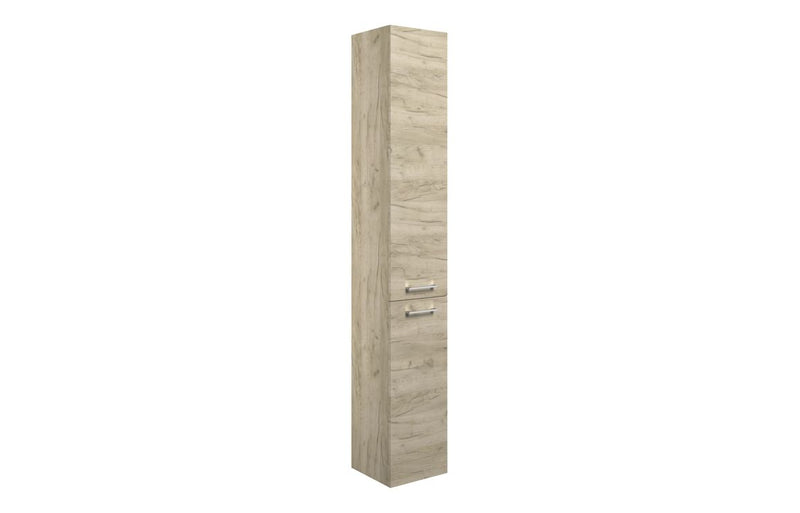 Carnation 350mm Floor Standing 2 Door Tall Unit - Oak - KPSB107500