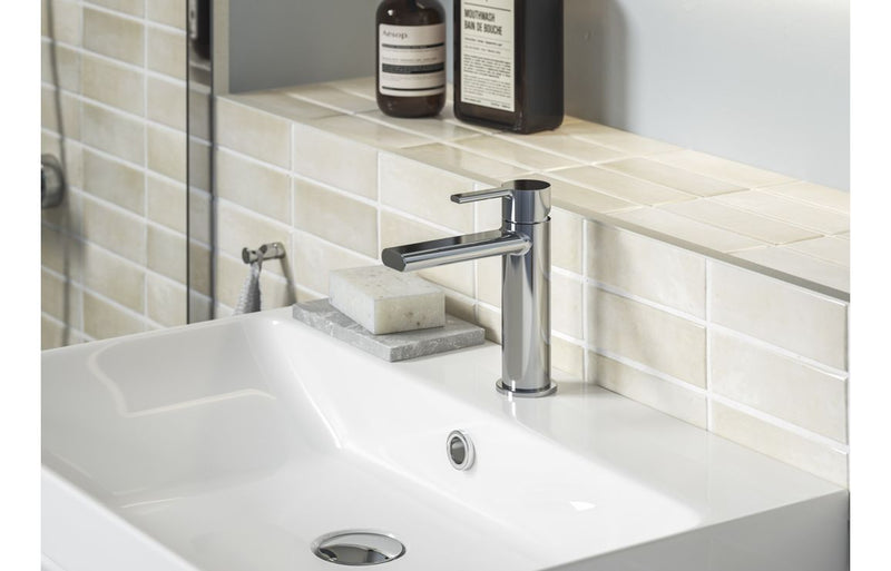 Dart Basin Mixer & Waste - Chrome 0.5 Bar - KPSB108091