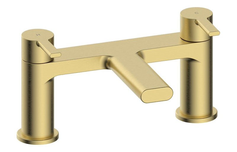 Dart Bath Filler - Brushed Brass 0.5 Bar - KPSB108100