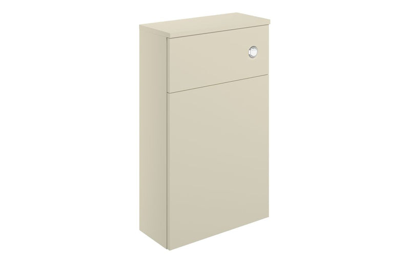 Iris 500mm WC Unit - Matt Cotton & Oak Effect - KPSB108461