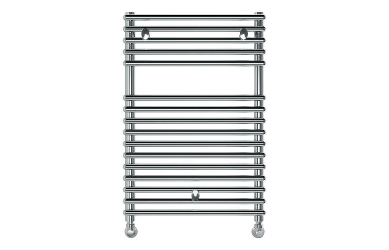 Knightsbridge Round Ladder Radiator (500x730mm) - Chrome - KPSB108538