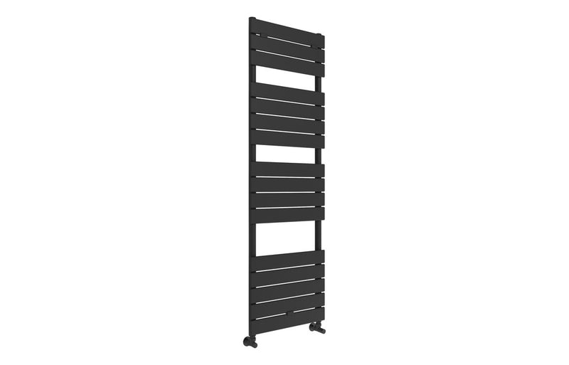 Islington Square Ladder Radiator (500x1500mm) - Black - KPSB108552