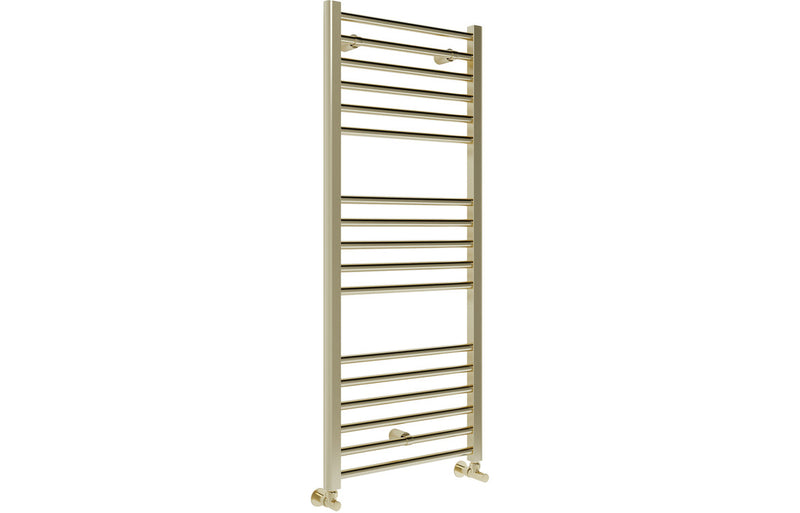 Belgravia Straight 30mm Ladder Radiator (500x1600x30mm) - Brushed Brass - KPSB108792