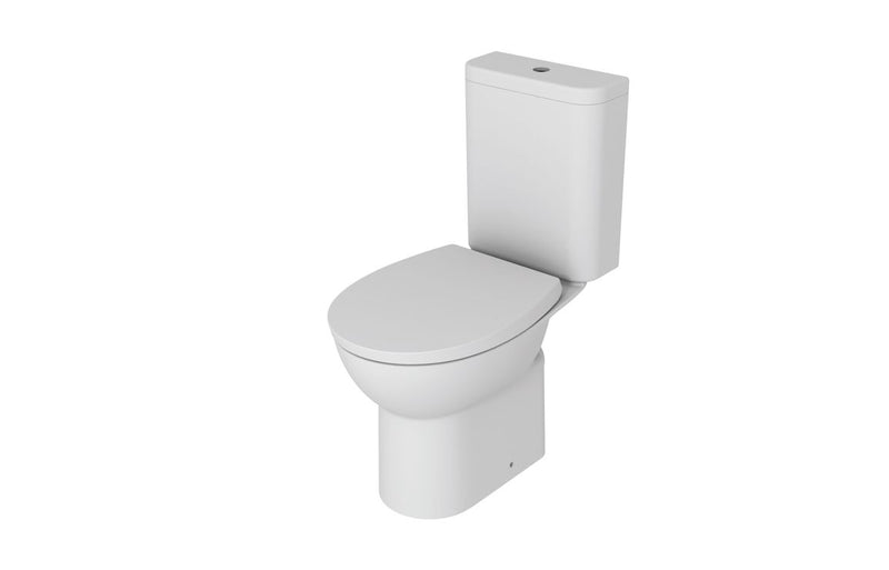 Close Coupled Rimless WC & Soft Close Seat - KPSB108878