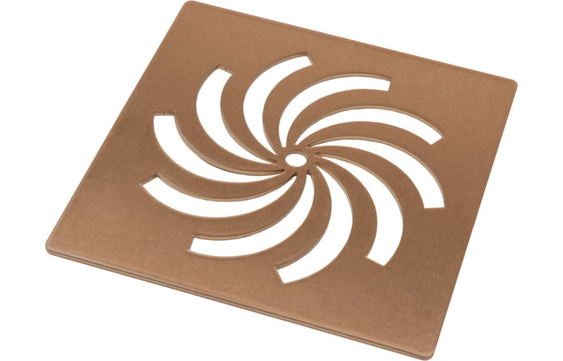 Ultra-Slim Tray Waste Cover - Brushed Bronze - KPSB108971