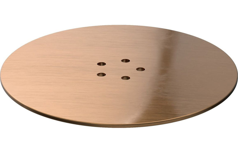 Low Profile Tray Waste Cover - Brushed Bronze - KPSB108975
