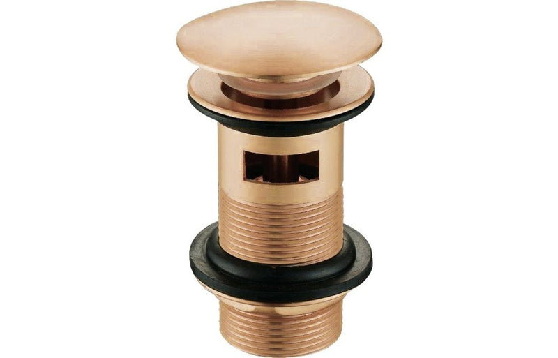 Slotted Mushroom Basin Waste (1 1/4") - Brushed Bronze - KPSB108981