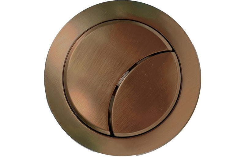 Dual Push Button (Cable) - Brushed Bronze - KPSB109030