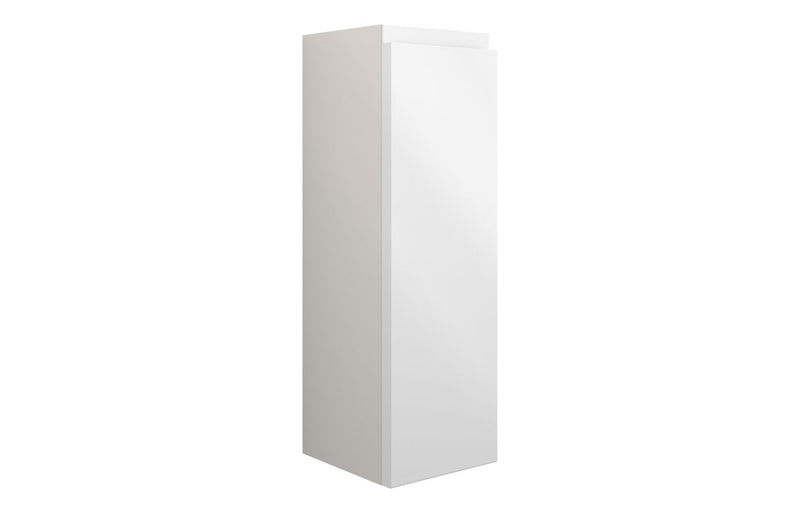 Rose 200mm Slim Base Unit - White Gloss (Grey Cab) - KPSB109954