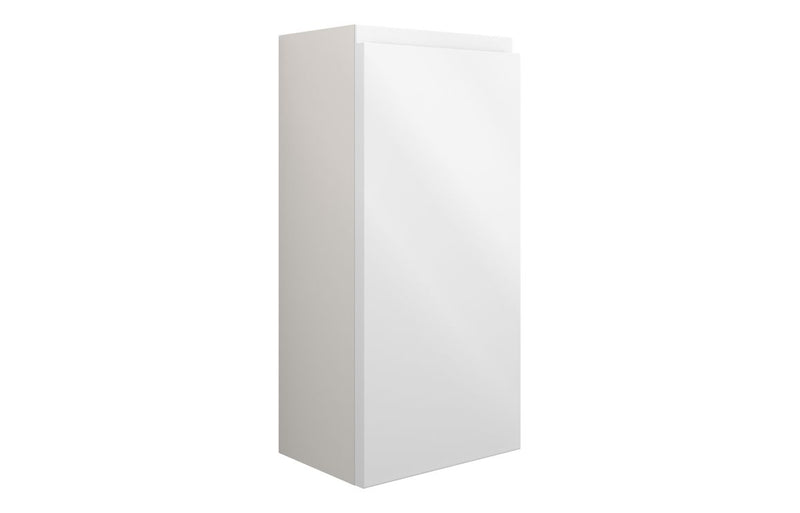Rose 300mm Slim Base Unit - White Gloss (Grey Cab) - KPSB109960