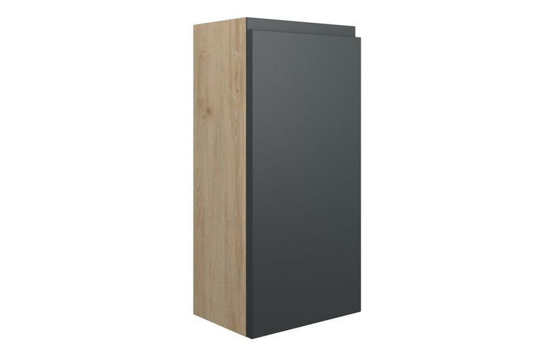 Rose 300mm Slim Base Unit - Matt Graphite Grey (Oak Cab) - KPSB110032