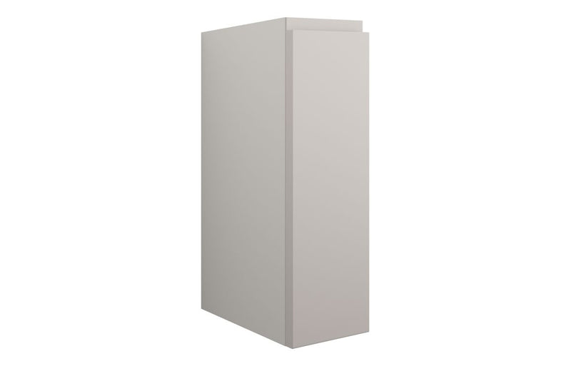 Rose 200mm Standard Toilet Roll Unit - Matt Dove Grey (Grey Cab) - KPSB110099