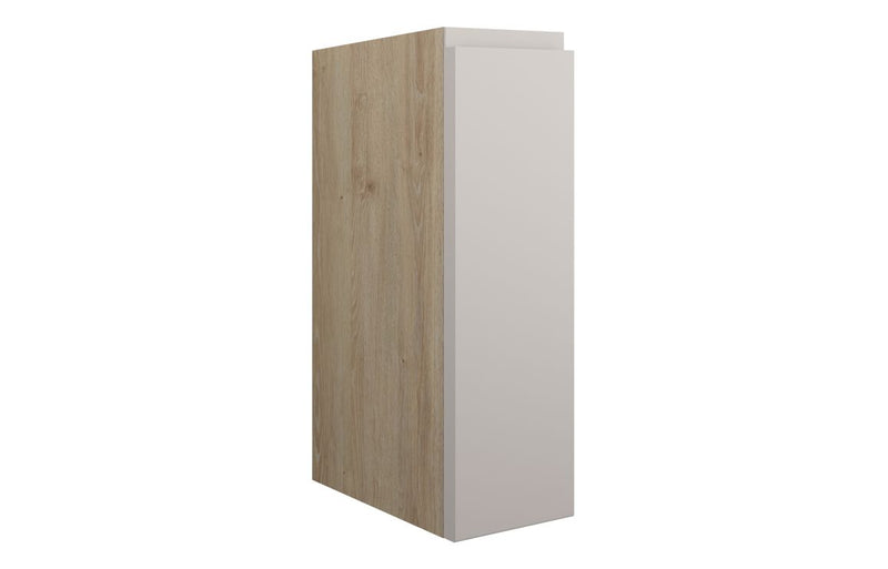 Rose 200mm Standard Toilet Roll Unit - Matt Dove Grey (Oak Cab) - KPSB110100