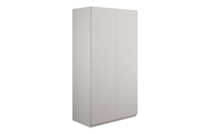 Rose 600mm Standard 2 Door Storage Unit - Matt Dove Grey (Grey Cab) - KPSB110141