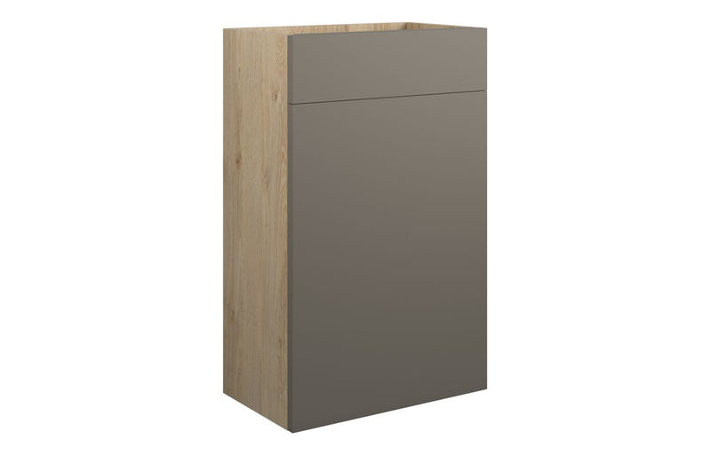 Rose 500mm Standard WC Unit - Matt Stone (Oak Cab) - KPSB110201
