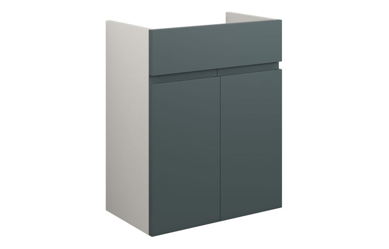 Rose 500mm Standard Basin Unit - Matt Green Camo (Grey Cab) - KPSB110259
