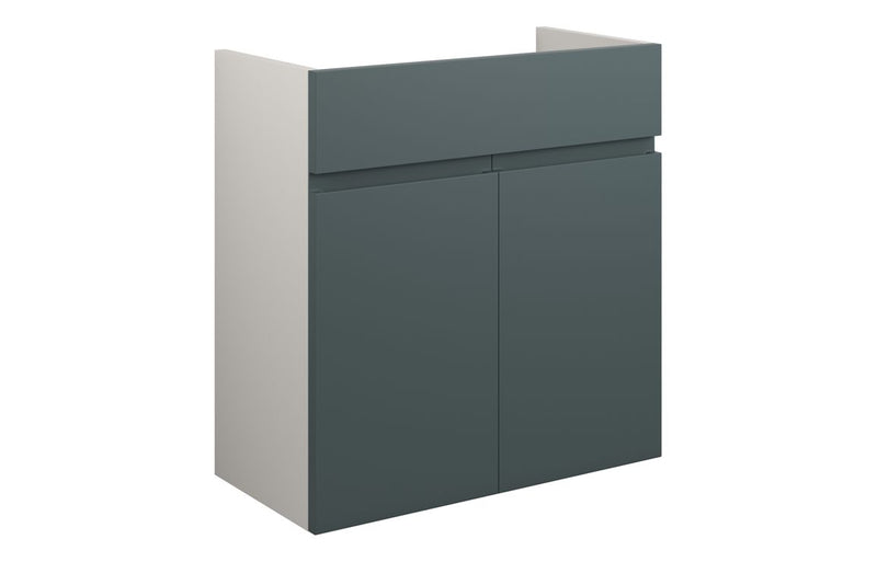 Rose 600mm Standard Basin Unit - Matt Green Camo (Grey Cab) - KPSB110265