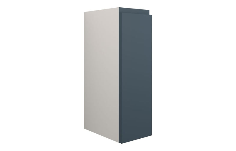 Rose 200mm Standard Toilet Roll Unit - Matt Arley Blue (Grey Cab) - KPSB110312