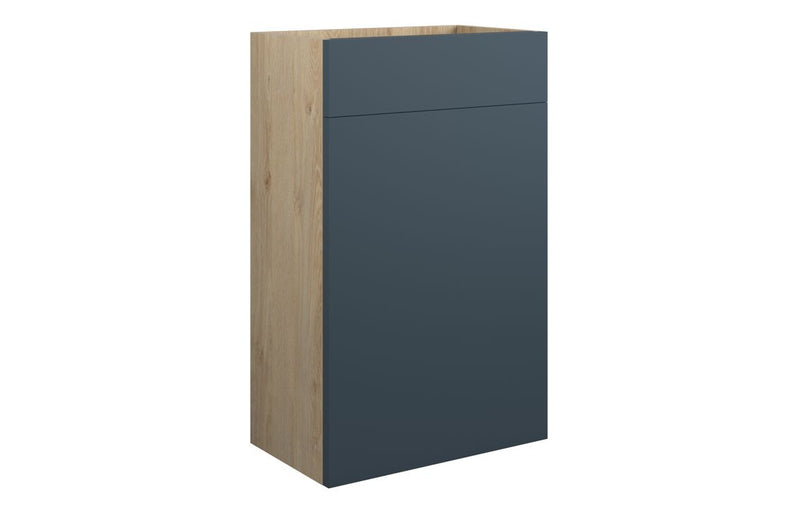 Rose 500mm Standard WC Unit - Matt Arley Blue (Oak Cab) - KPSB110343