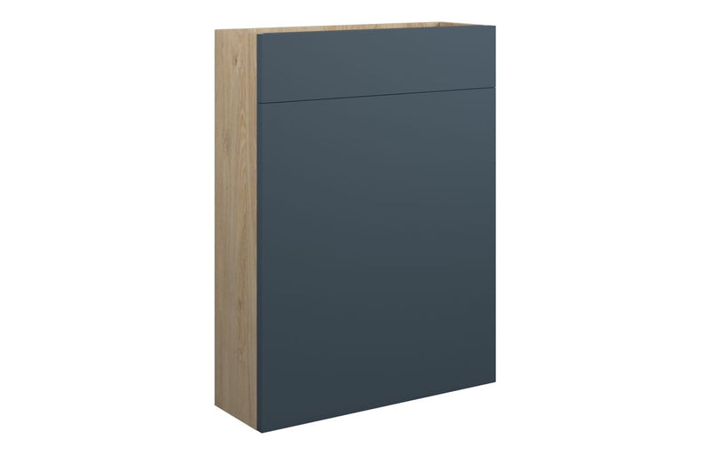 Rose 600mm Slim WC Unit - Matt Arley Blue (Oak Cab) - KPSB110346
