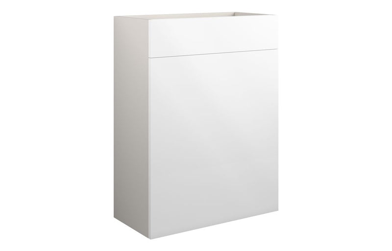 Daisy 600mm Standard WC Unit - White Gloss (Grey Cab) - KPSB110419