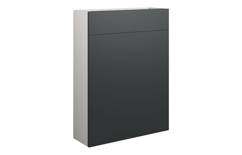 Daisy 600mm Slim WC Unit - Matt Graphite Grey (Grey Cab) - KPSB110487