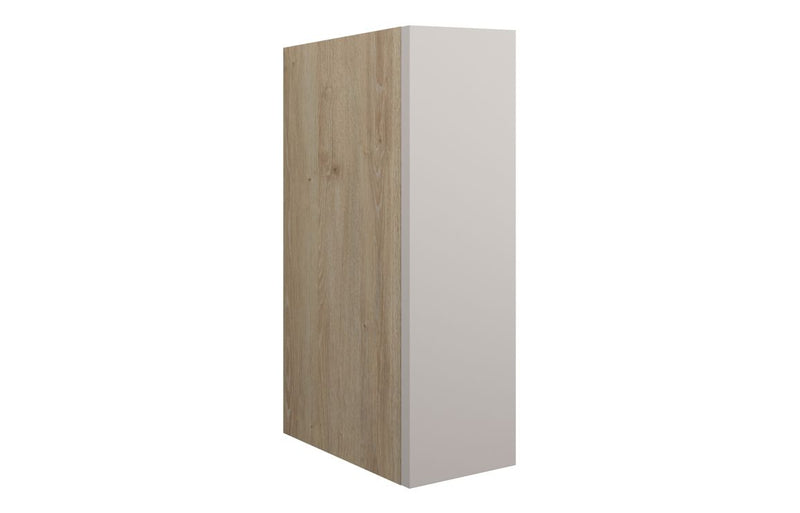 Daisy 200mm Standard Toilet Roll Unit - Matt Dove Grey (Oak Cab) - KPSB110526