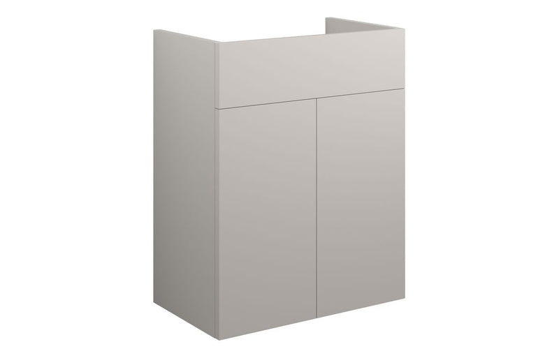 Daisy 500mm Standard Basin Unit - Matt Dove Grey (Grey Cab) - KPSB110543