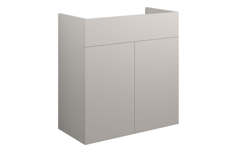 Daisy 600mm Standard Basin Unit - Matt Dove Grey (Grey Cab) - KPSB110549