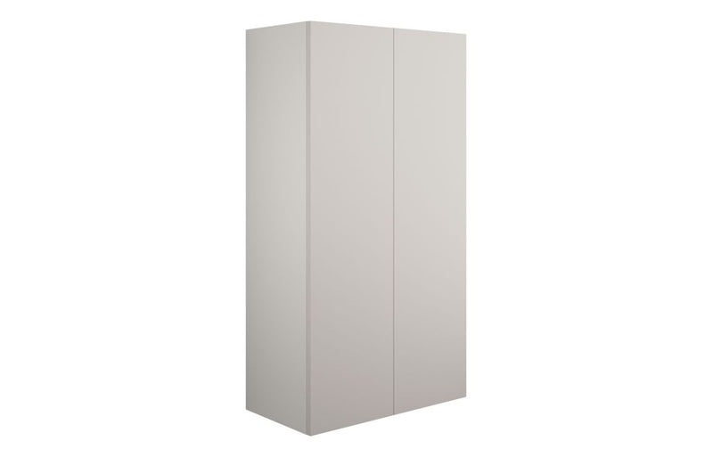 Daisy 600mm Standard 2 Door Storage Unit - Matt Dove Grey (Grey Cab) - KPSB110567