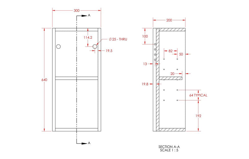 Daisy 1536mm Slim Basin  WC & 1 Door Unit Pack - Matt Dove Grey (Oak Cab) - KPSB110583