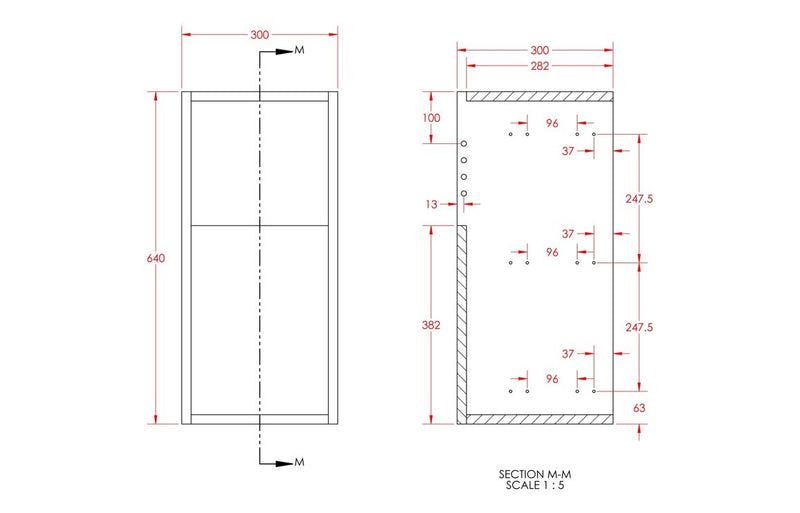 Daisy 1536mm Standard Basin  WC & 3 Drawer Unit Pack - Matt Dove Grey (Grey Cab) - KPSB110585