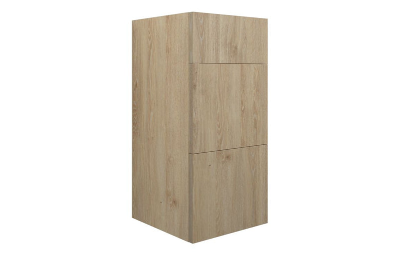 Daisy 300mm Standard 3 Drawer Unit - Havana Oak (Oak Cab) - KPSB110606