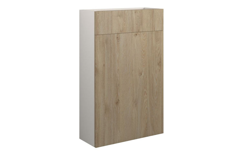 Daisy 500mm Slim WC Unit - Havana Oak (Grey Cab) - KPSB110623
