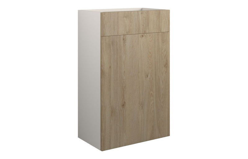 Daisy 500mm Standard WC Unit - Havana Oak (Grey Cab) - KPSB110626