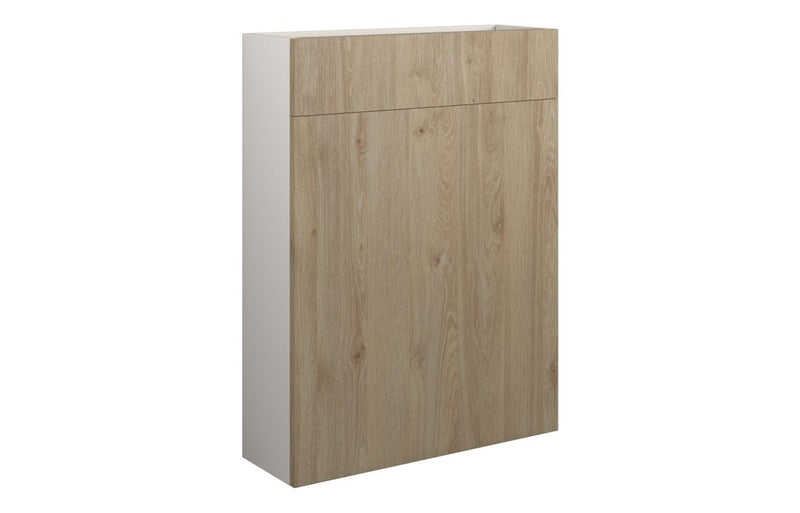 Daisy 600mm Slim WC Unit - Havana Oak (Grey Cab) - KPSB110629